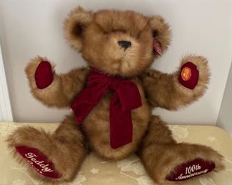 CLEARANCE ! $4.00 NOW, WAS $16.00....................100th Anniversary Teddy Bear (C193)