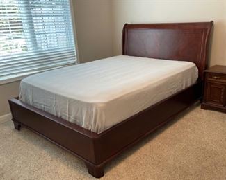 $300.00................ Queen Sleigh Bed *mattress and box spring not included (C157)