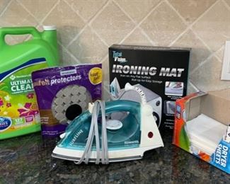 HALF OFF! $8.00 NOW, WAS $16.00....................Clothes Iron, Ironing Mat and more (C131)