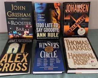 CLEARANCE ! $4.00 NOW, WAS $16.00................6 Hardcover Books (C119)