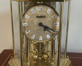 HALF OFF! $30.00 NOW, WAS $60.00................Kundo German Anniversary Clock 11" tall (C102)