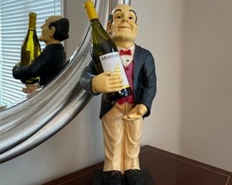 $45.00................Wine Butler **wine not included 23" tall (C100)