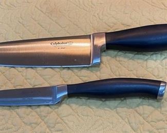 HALF OFF! $15.00 NOW, WAS $30.00....................2 Calphalon Knives (C048)
