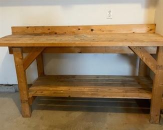 $25.00.................Workbench 72" x 25", 39" tall (C025)