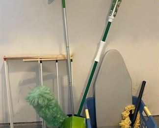 HALF OFF! $5.00 NOW, WAS $10.00..................Mop, Drying rack and more (C010)