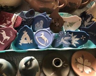 Lots of Cameo Ware by Judy Petrie
