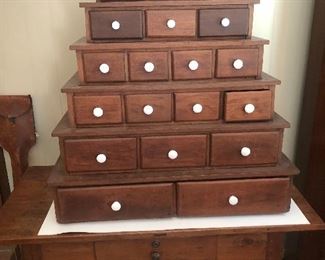 Early Walnut Spice Cabinet
Early  Walnut Library Table