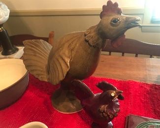 Signed Otis Norris Pottery Chicken (SC)