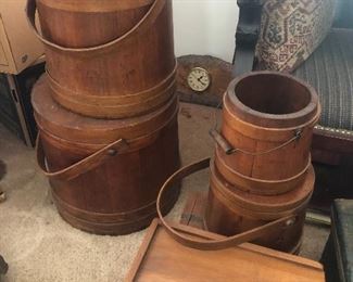 Assortment Sugar Buckets (Firkins)