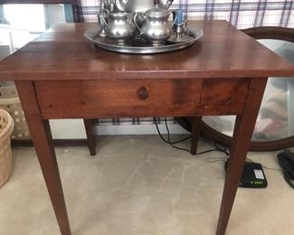 Walnut Pegged Two Board Table