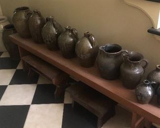 Assortment of Local Pottery