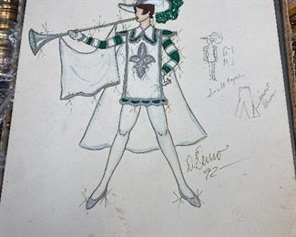 https://www.ebay.com/itm/124684248613	LRM4034 Double Sided 1992 Mardi Gras Costume Design Sketches		Buy-It-Now	 $25.00 
