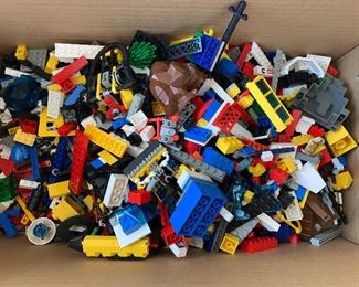 Large box of Legos