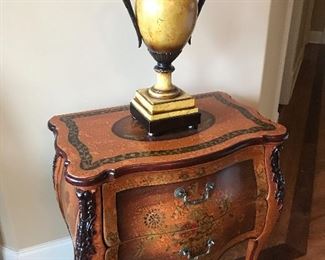 Second Bombay chest and urn