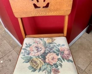 Needlepoint Chair $75