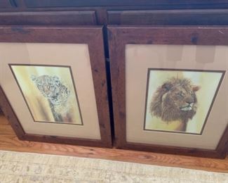 Pair of Animal Prints $50
