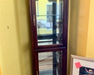 Display Case only $200. Cherry Wood