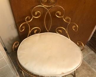 We saved the cushion for pattern