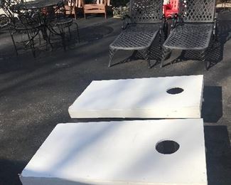 Items Located On The Back Driveway / Patio