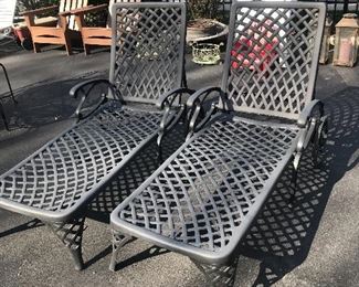 Items Located On The Back Driveway / Patio