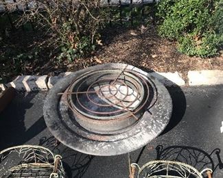 Items Located On The Back Driveway / Patio