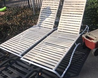 Items Located On The Back Driveway / Patio