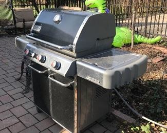 Items Located On The Back Driveway / Patio