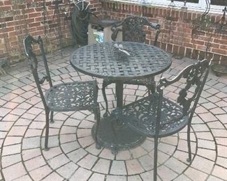 Items Located On The Back Driveway / Patio