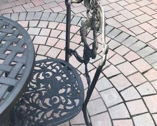 Items Located On The Back Driveway / Patio