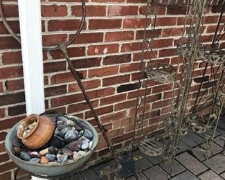 Items Located On The Back Driveway / Patio