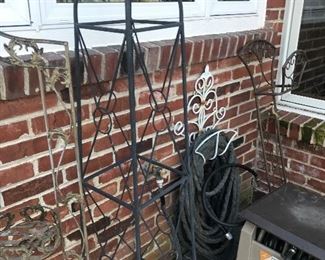 Items Located On The Back Driveway / Patio