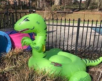 Items Located On The Back Driveway / Patio