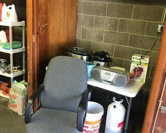 Items Located In The Garage