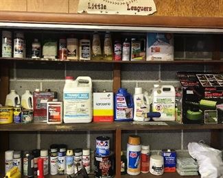 Items Located In The Garage