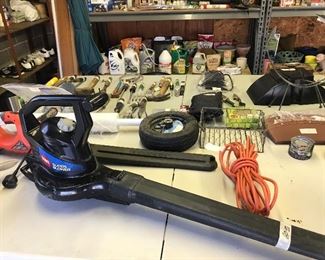 Items Located In The Garage