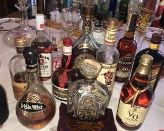 Items Located In The Bar Area