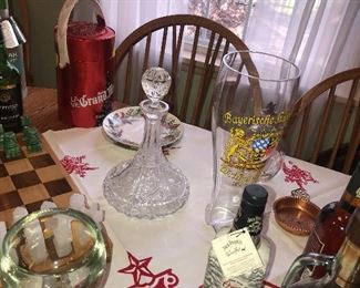 Items Located In The Bar Area