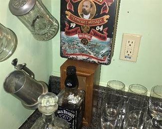 Items Located In The Bar Area