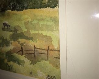 Items Located In The Central Hallway