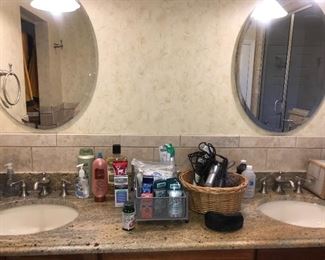 Items Located In The Master Bathroom & Walk In Closet
