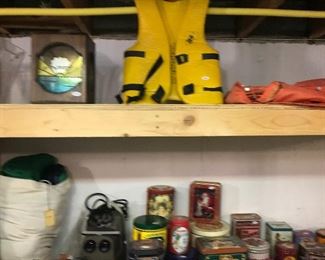 Items Located In 2nd Storage On The LEFT Coming From The 1st Set Of Stairs