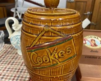 Antique cookie jar