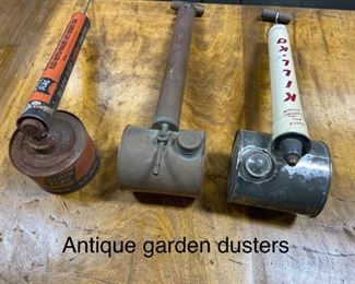Antique garden dusters