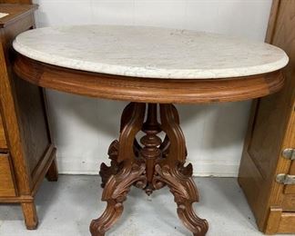 Antique Marble Top table