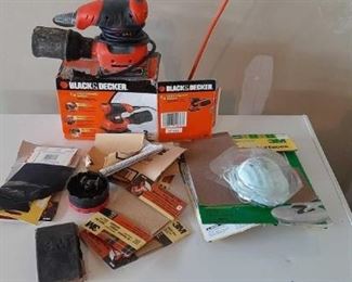 Sanding supplies