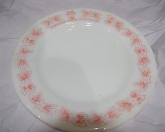 Silent Auction Piece - Pancake Plantation Restaurant Plate - Chicago Ill.