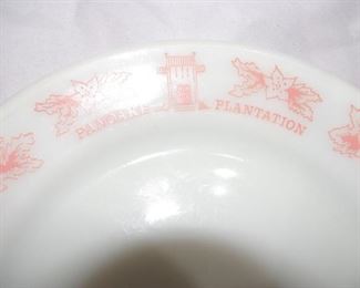 Silent Auction Piece - Pancake Plantation Restaurant Plate - Chicago Ill.