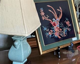 Another lamp; Asian art
