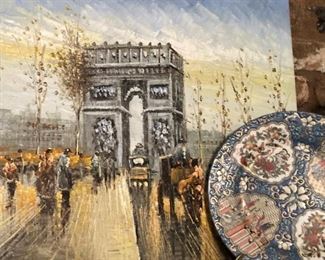 More art --- the Arc de Triomphe  is one of the most famous monuments in Paris,