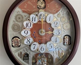 "Melodies in Motion" clock by Seiko
